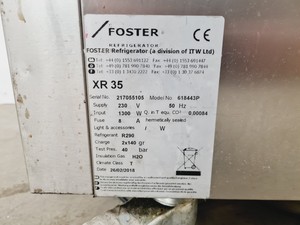 Thumbnail image of Foster Xtra XR 35 Blast Chiller 