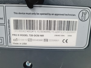 Thumbnail image of AW Anaesthesia Services Ltd O2-5 Oxygen Concentrators  PRO 5 MODEL 725 OCSI  Lab