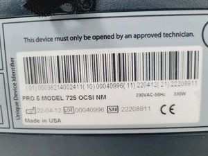 Thumbnail image of AW Anaesthesia Services Ltd O2-5 Oxygen Concentrators PRO 5 MODEL 725 OCSI N Lab