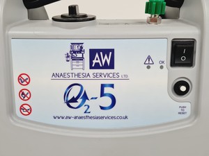 Thumbnail image of AW Anaesthesia Services Ltd O2-5 Oxygen Concentrators PRO 5 MODEL 725 OCSI N Lab