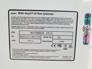 Thumbnail image of BD Accuri C6 Flow Cytometer Lab