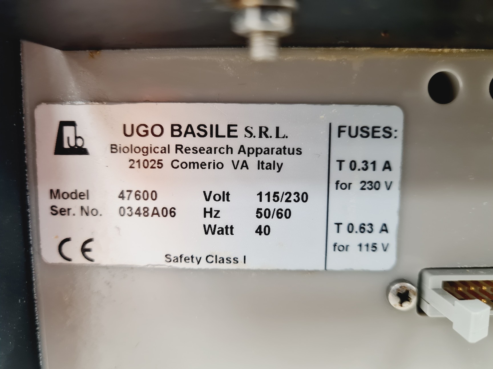 Image of Ugo Basile Rotor Rod 47600 4-Lane Rodent Treadmill Lab