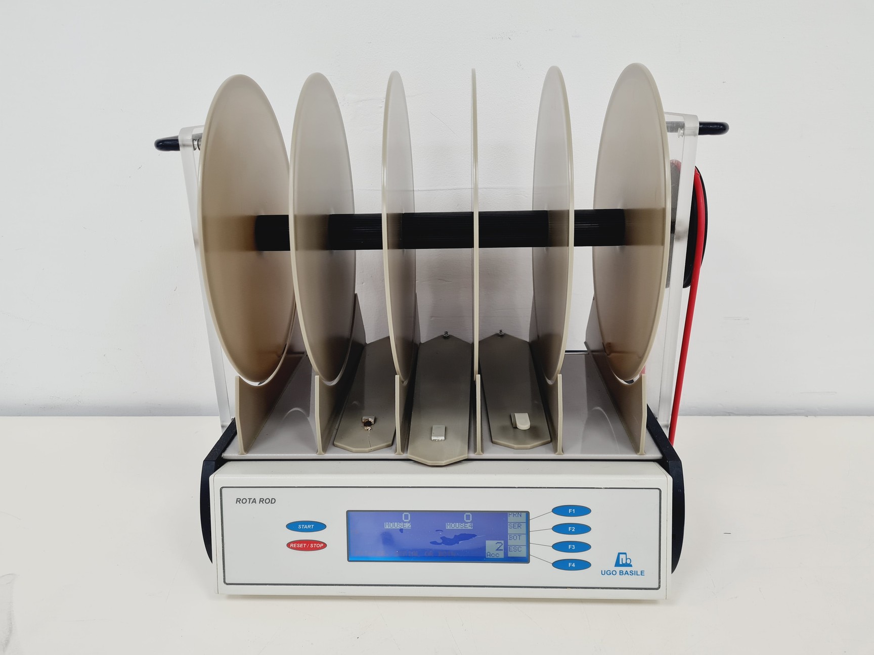 Image of Ugo Basile Rotor Rod 47600 4-Lane Rodent Treadmill Lab