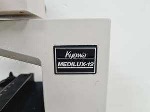 Thumbnail image of Kyowa Medilux-12 Binocular Microscope with 4 x Objectives Lab