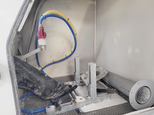 Thumbnail image of Vixen Aqua Blast 915 Wet Blasting Cabinet with Air Compressor and Salt Trolley 