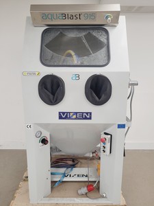 Thumbnail image of Vixen Aqua Blast 915 Wet Blasting Cabinet with Air Compressor and Salt Trolley 