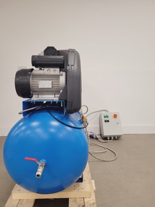 Thumbnail image of Vixen Aqua Blast 915 Wet Blasting Cabinet with Air Compressor and Salt Trolley 