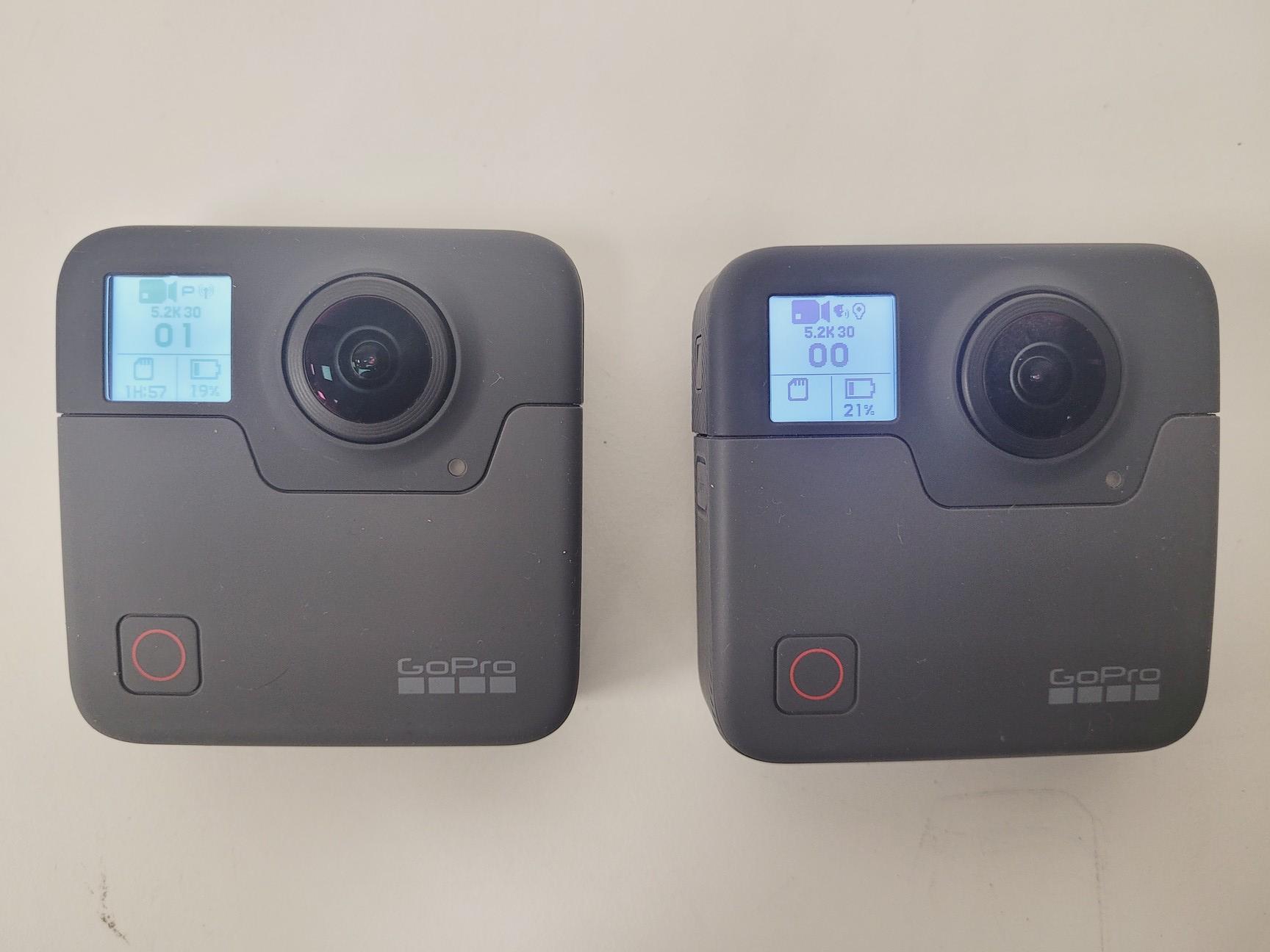 Image of GOPRO Fusion Set - Includes 2 x GO PRO Fusion Cameras 