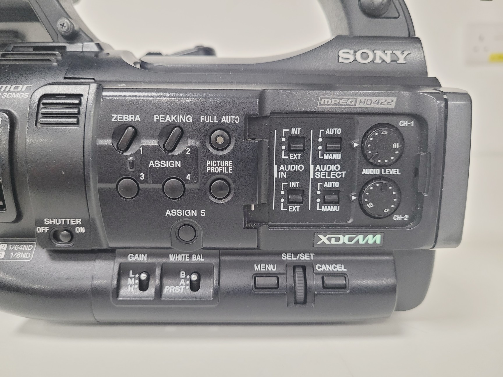Image of Sony Solid-State Memory Camcorder Model-PMW-200