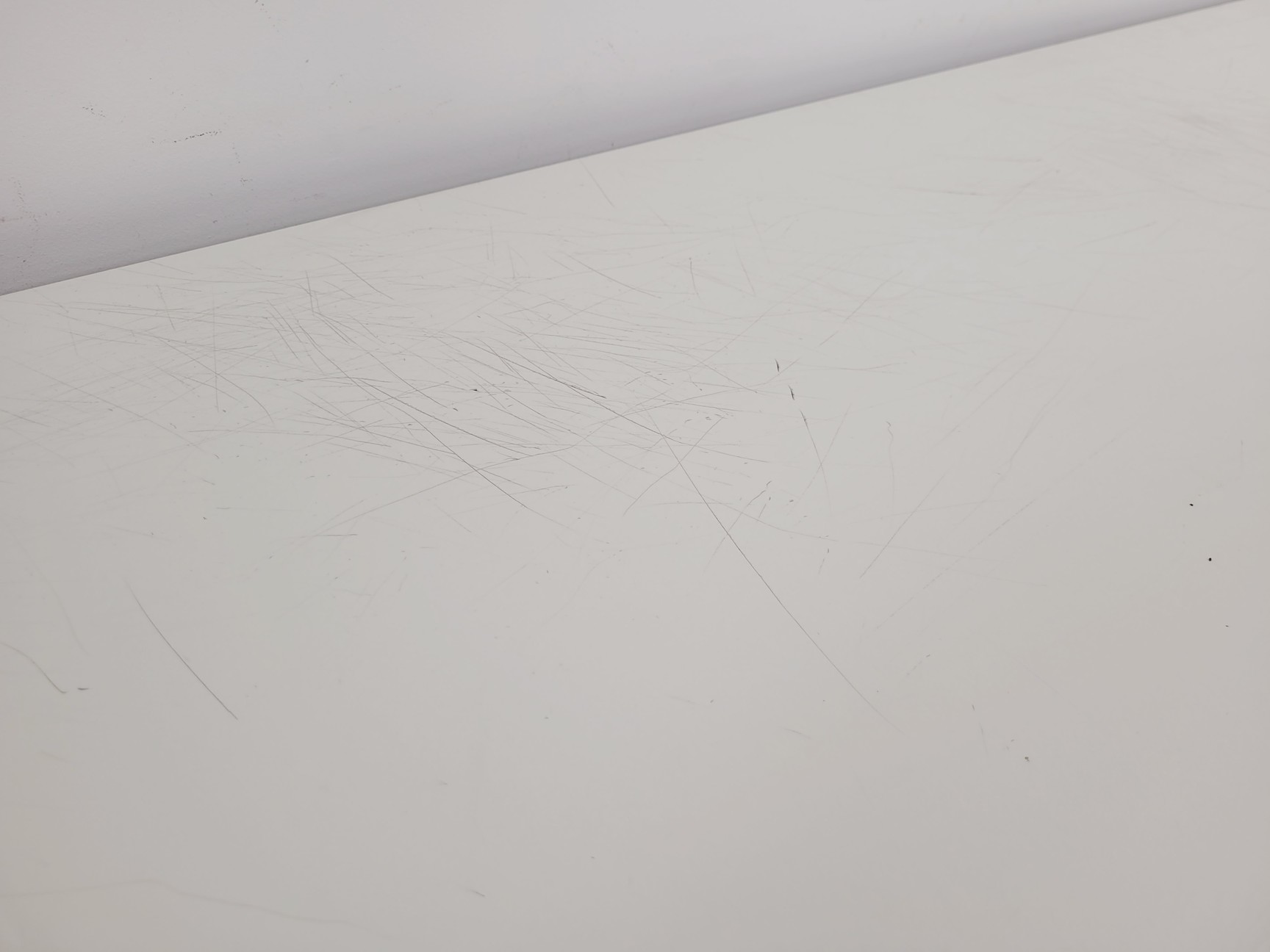 Image of 3 x White Trespa Tables 75x200x89cm LWH Lab