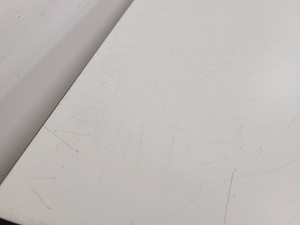 Thumbnail image of 3 x White Trespa Tables 75x200x89cm LWH Lab