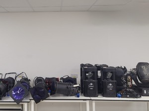 Image of Mixed Lighting Equipment - Club Scan 250CT Robe, MAC 250TM Light etc