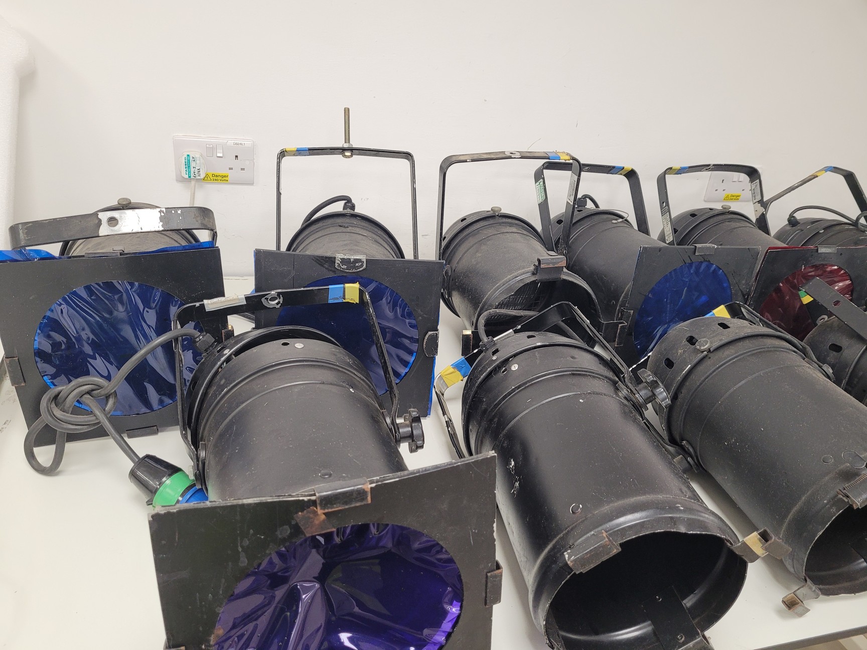 Image of Mixed Lighting Equipment -  Club Scan 250CT Robe, MAC 250TM Light etc