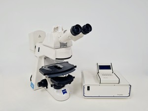 Image of Zeiss Axioskop 2 Plus Microscope With FluoArc Power Supply Lab