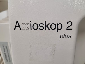 Thumbnail image of Zeiss Axioskop 2 Plus Microscope With FluoArc Power Supply Lab