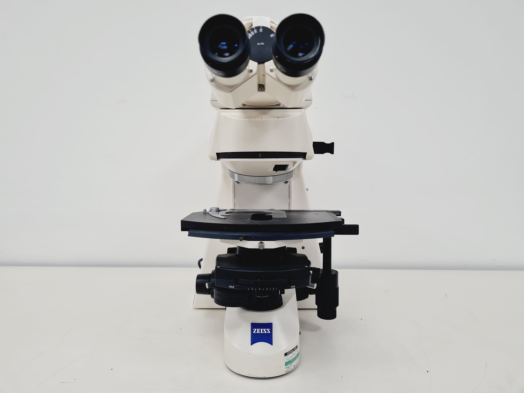 Image of Zeiss Axioskop 2 Plus Microscope With FluoArc Power Supply Lab