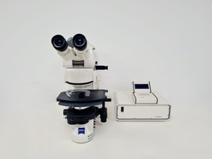 Thumbnail image of Zeiss Axioskop 2 Plus Microscope With FluoArc Power Supply Lab