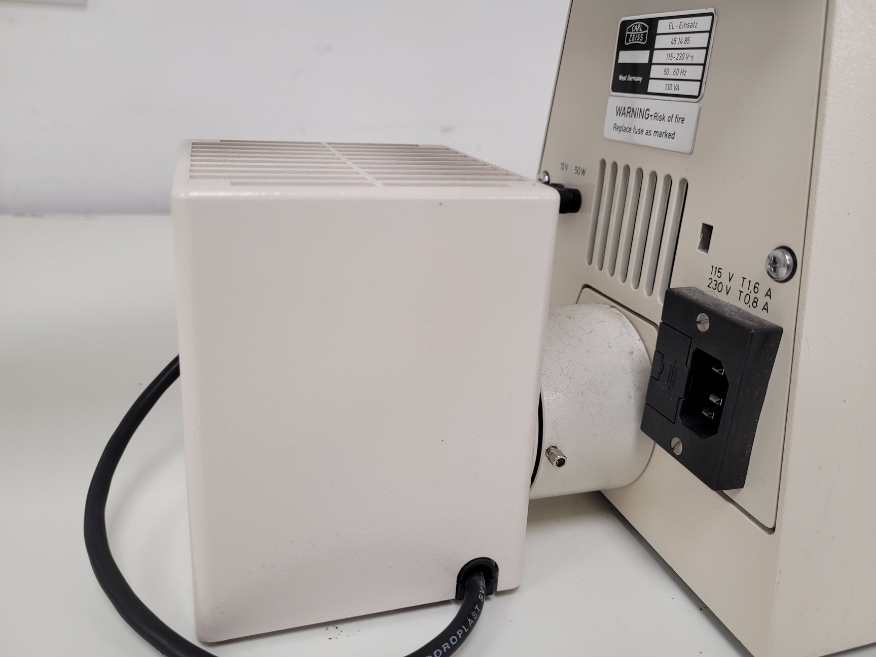 Image of Zeiss Axioskop Microscope w/ J04Z0H Power Supply Lab