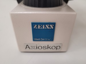 Thumbnail image of Zeiss Axioskop Microscope w/ J04Z0H Power Supply Lab