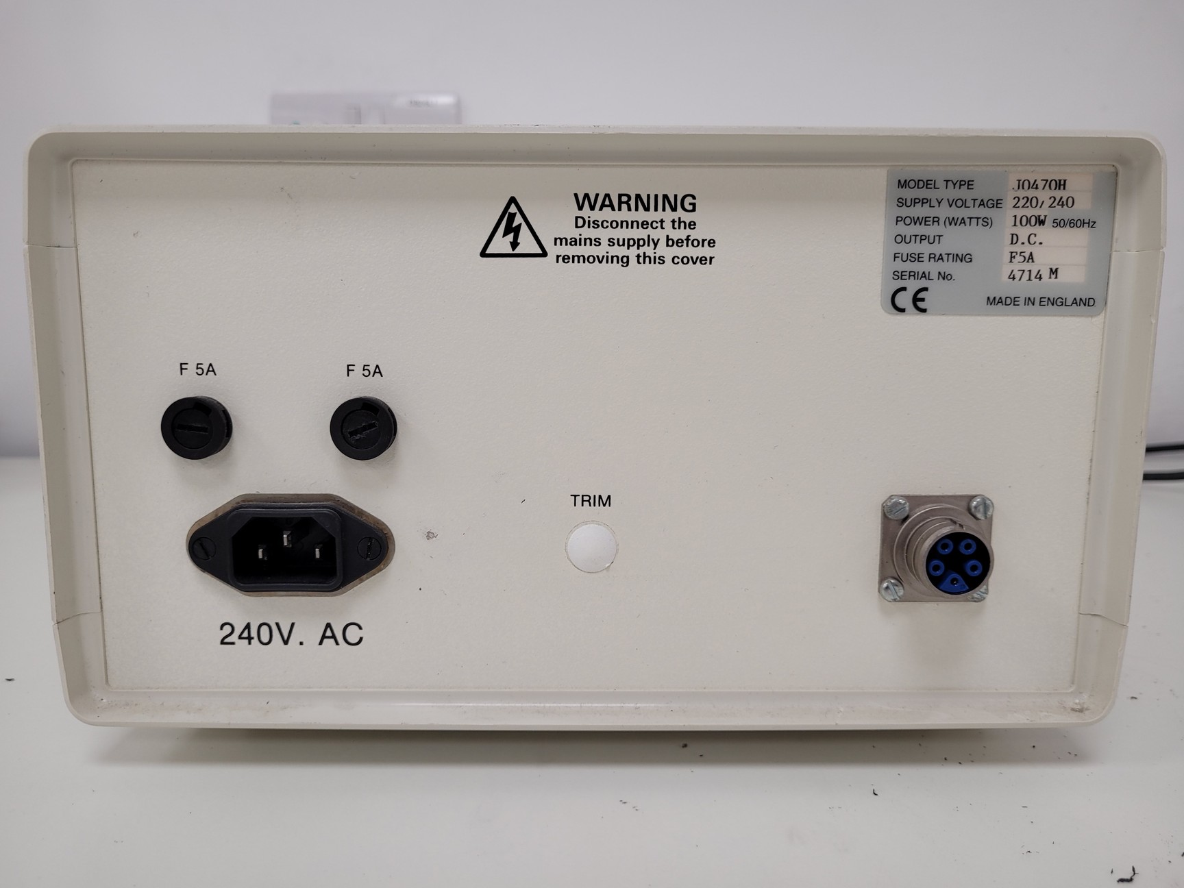 Image of Zeiss Axioskop Microscope w/ J04Z0H Power Supply Lab