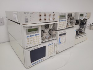 Thumbnail image of Shimadzu HPLC System - SCL-10A, LC-10AD,SIL-10AD Lab