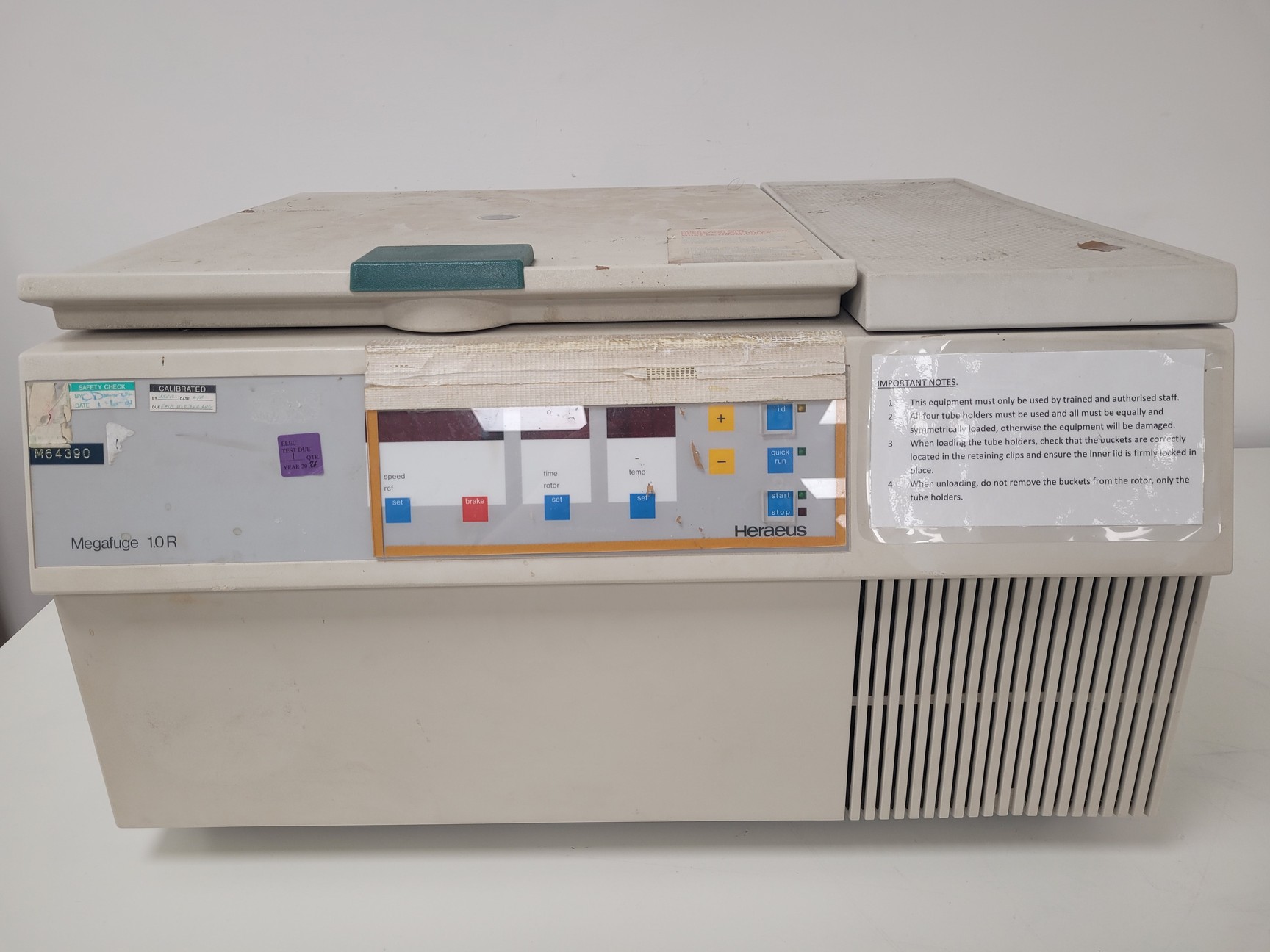 Image of Heraeus Megafuge 1.0R Centrifuge Lab Spares/Repairs