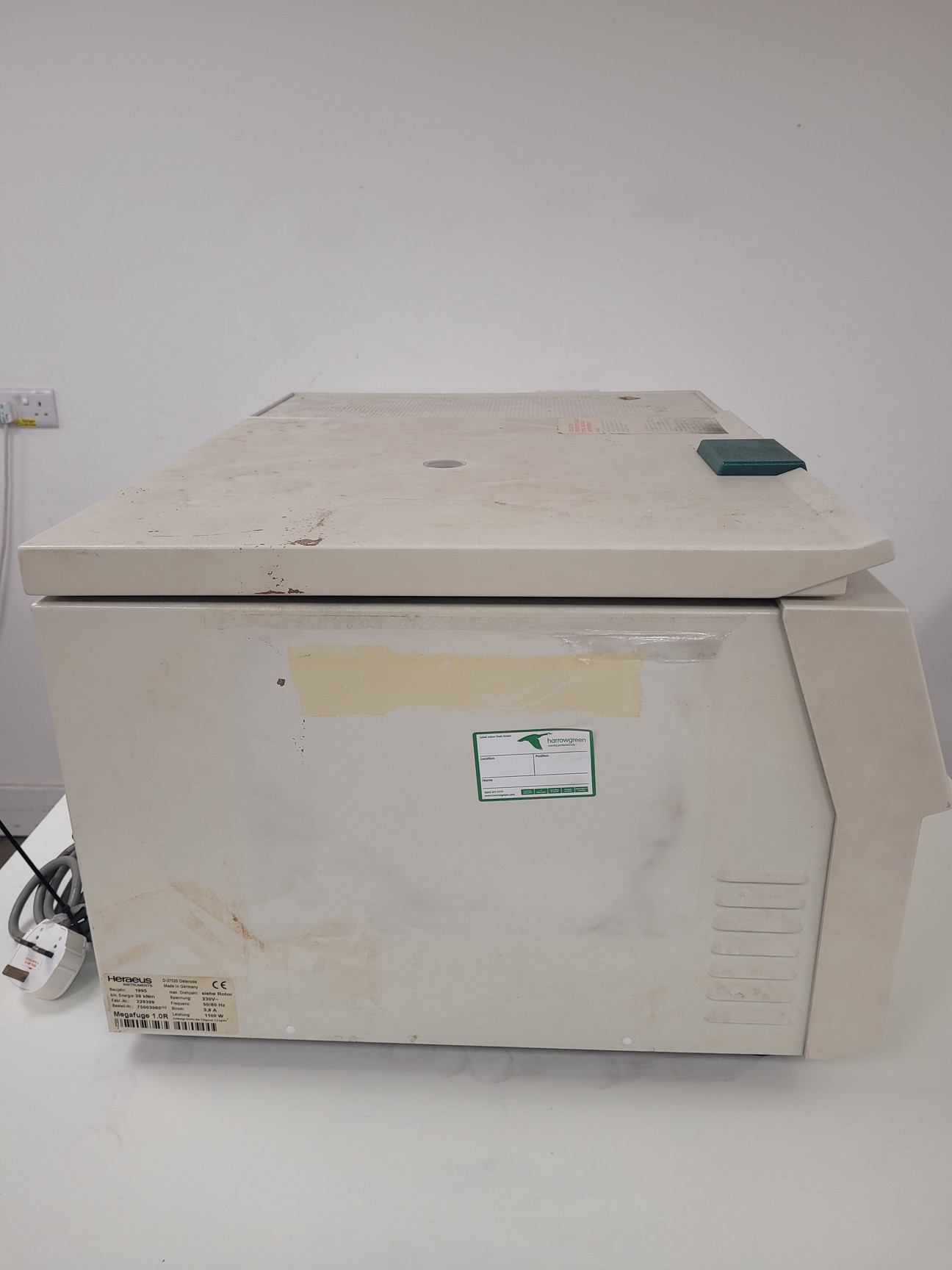 Image of Heraeus Megafuge 1.0R Centrifuge Lab Spares/Repairs