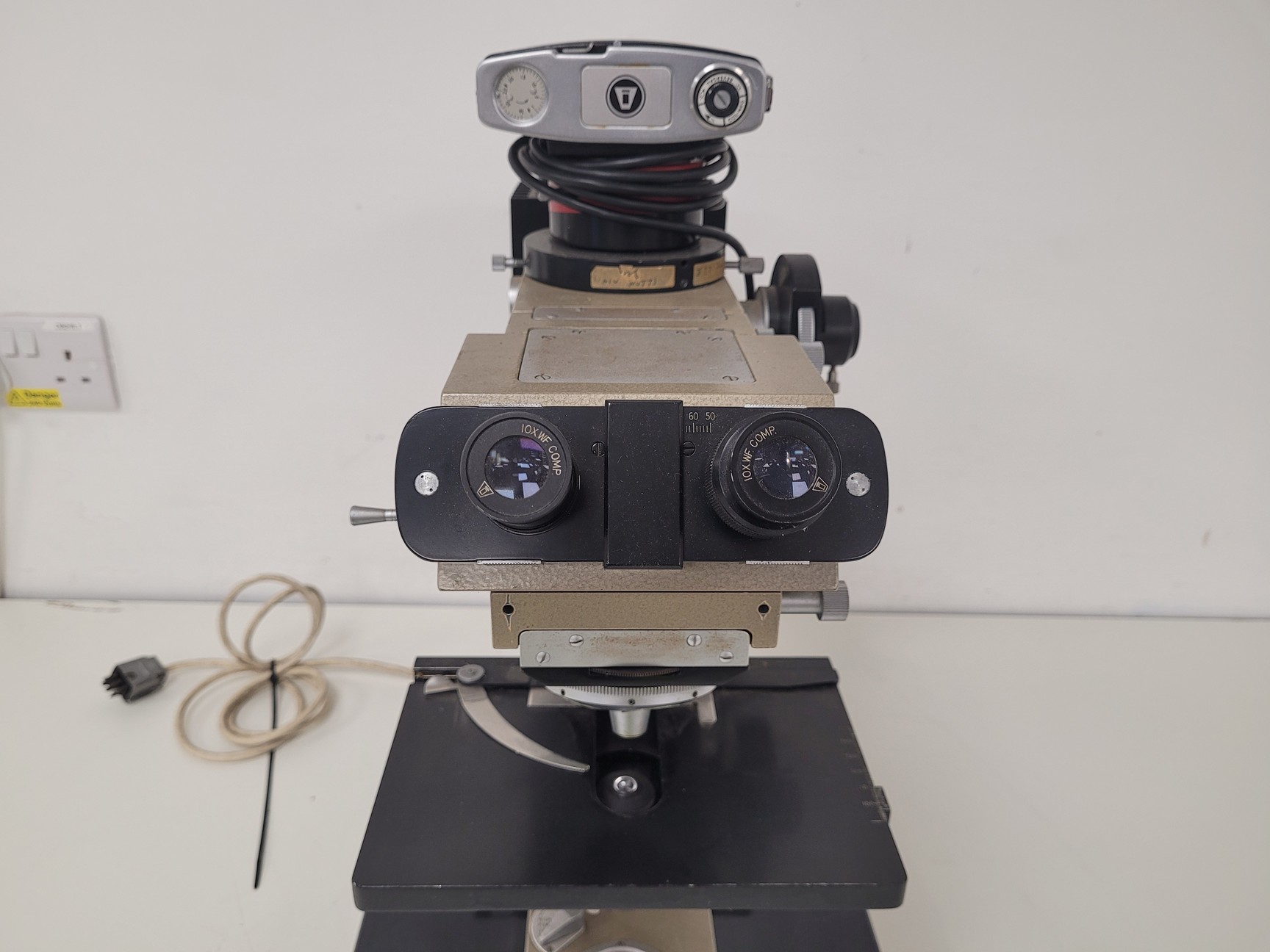 Vickers M41 Photoplan Fluorescence Microscope w/ Microplan 40/0.7 ...
