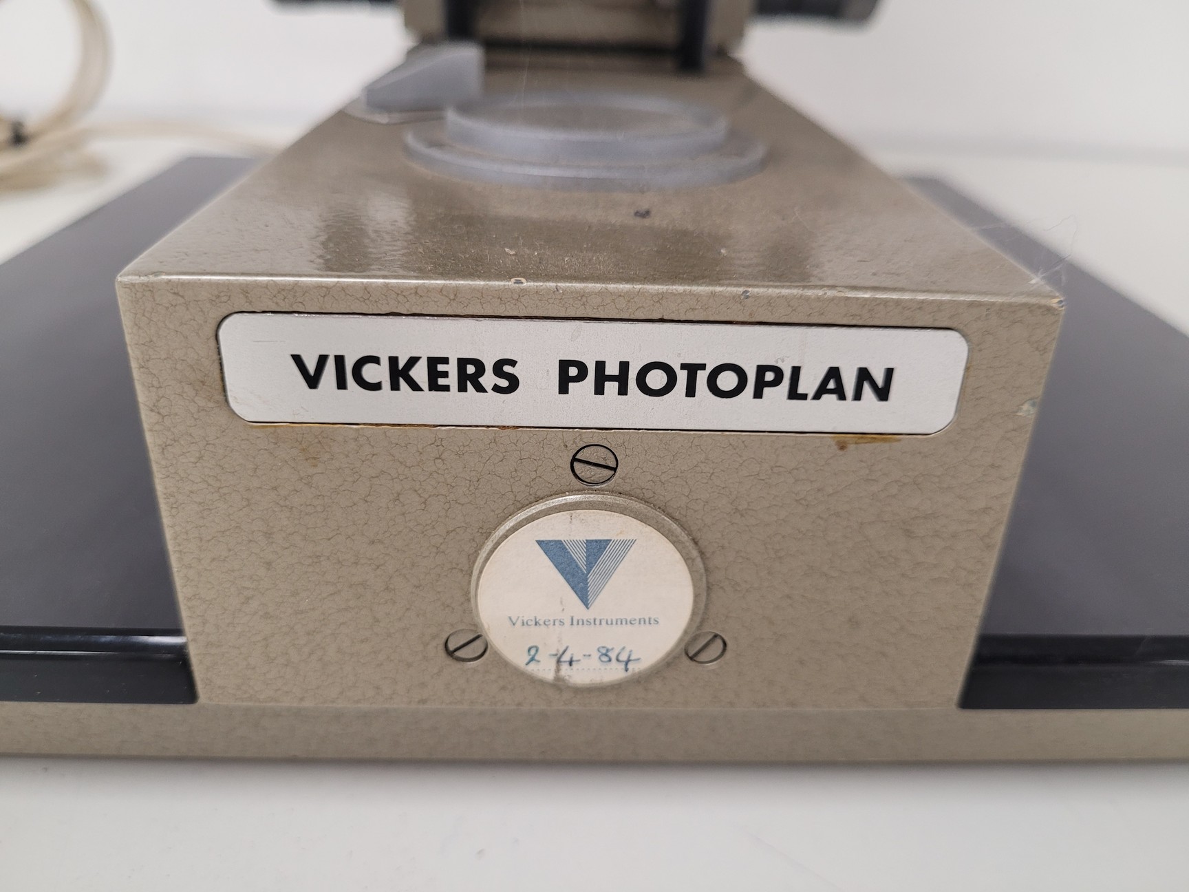 Vickers M41 Photoplan Fluorescence Microscope w/ Microplan 40/0.7 ...