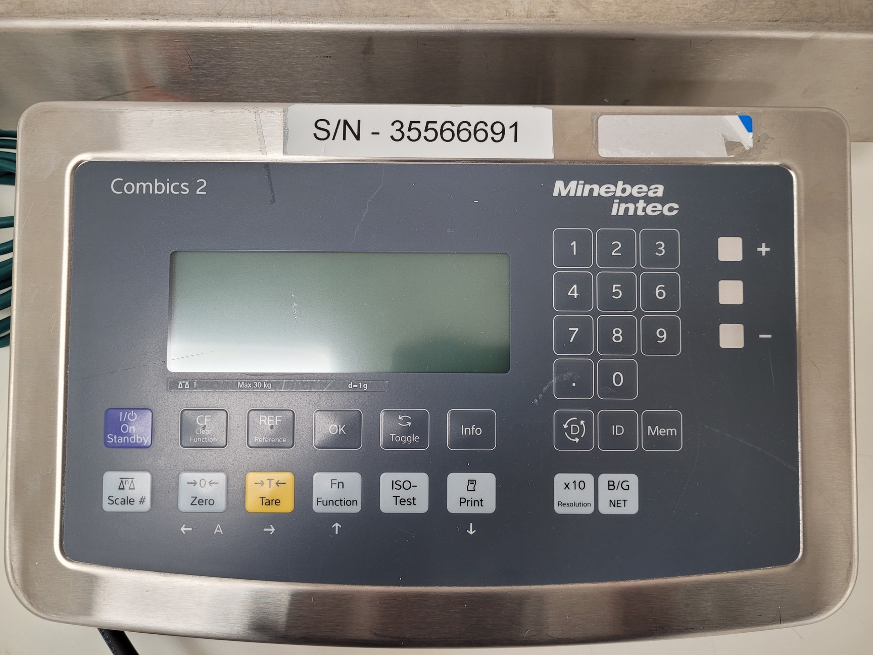 Image of Minebea Intec Combics 2 Explosion Proof Scale Model CAW2S1-30ED-I Lab