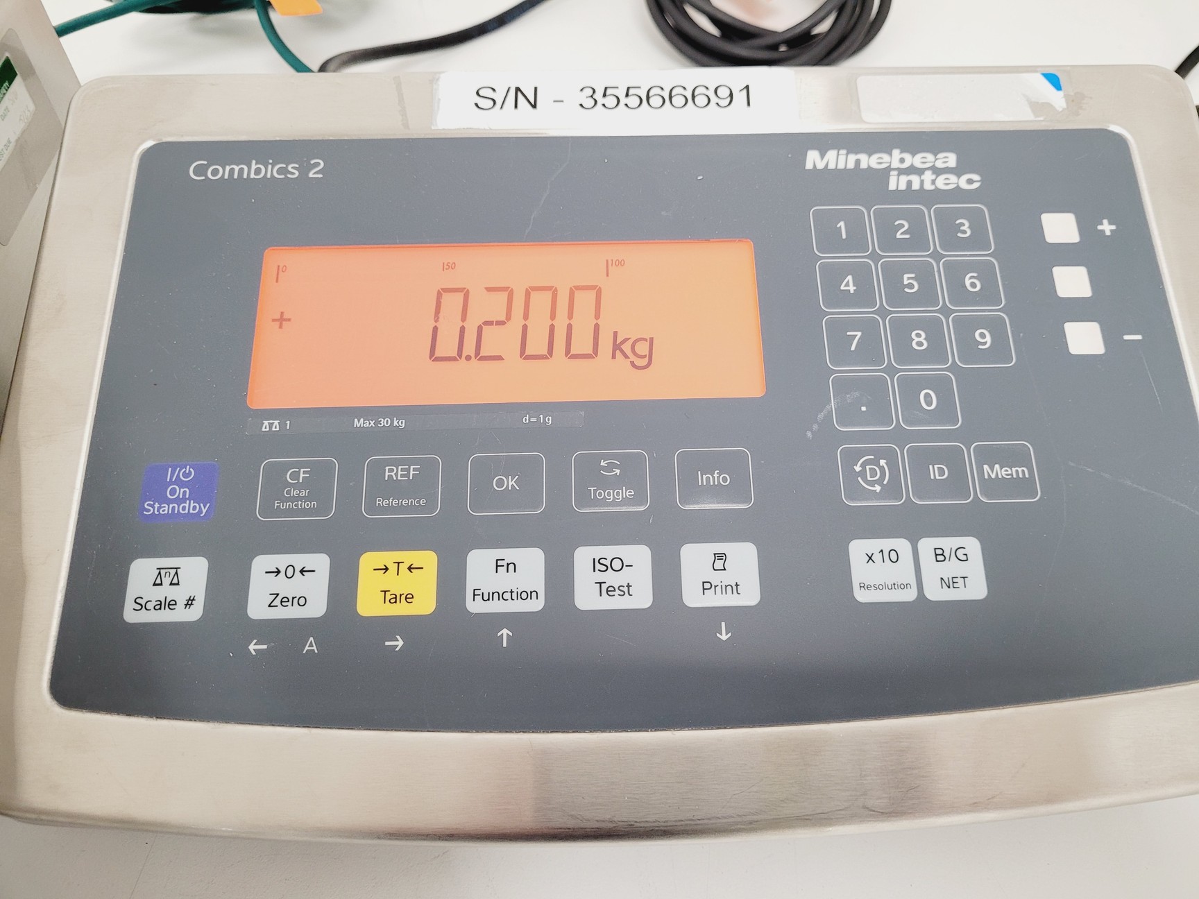 Image of Minebea Intec Combics 2 Explosion Proof Scale Model CAW2S1-30ED-I Lab