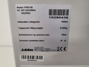 Thumbnail image of Julabo FP50 GB Circulating Water Bath Lab