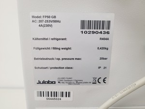 Thumbnail image of Julabo FP50 GB Circulating Water Bath Lab