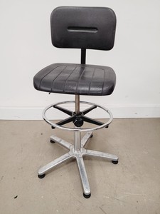 Thumbnail image of 6 x Black High Bench Height Chairs