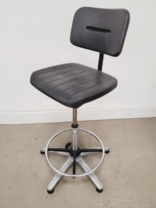 Thumbnail image of 6 x Black High Bench Height Chairs