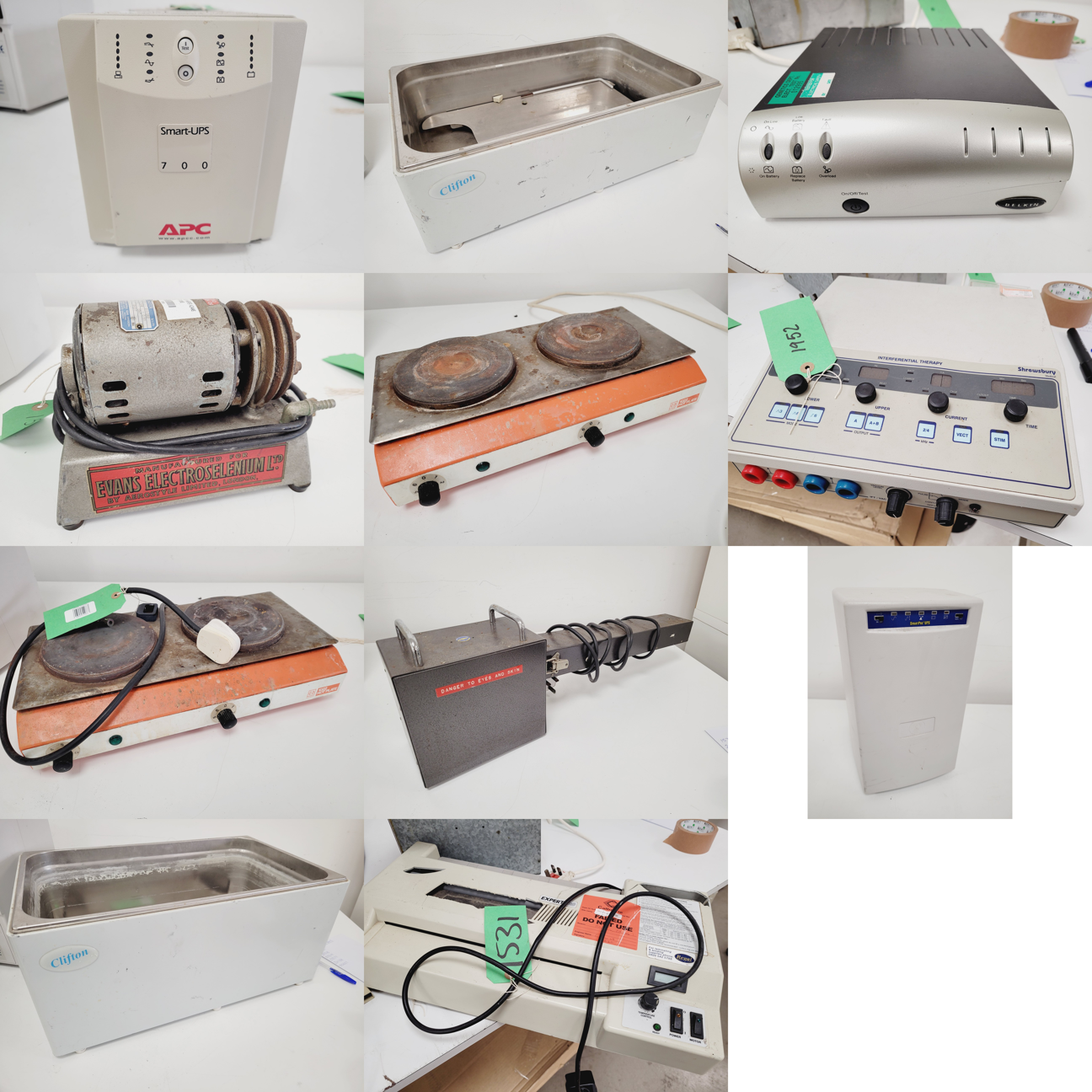 Apc Lab Job Lot of Mixed Laboratory Equipment - Thermo, Bio-Rad, Bibby, Jenway ...