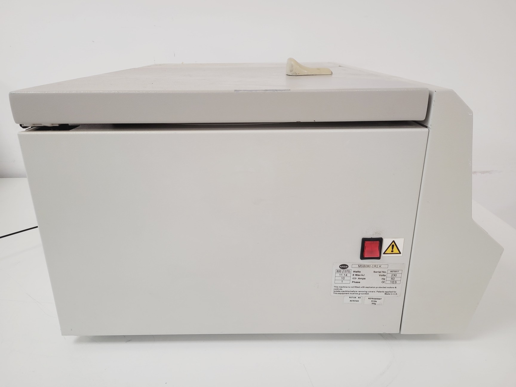 Image of MSE Harrier 18/80 Refrigerated Centrifuge Lab