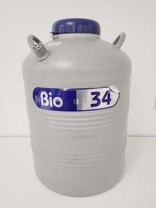 Image of Statebourne Cryogenics Bio 34 LN2 Dewar Lab