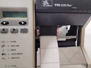 Thumbnail image of Zebra 110 XiIII Plus Thermal Label Printer Lab