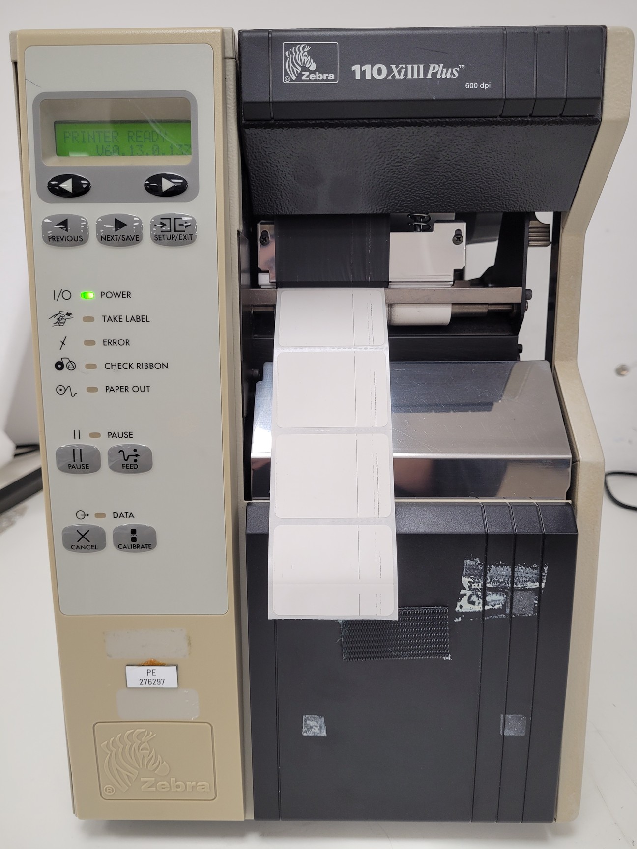 Image of Zebra 110 XiIII Plus Thermal Label Printer Lab