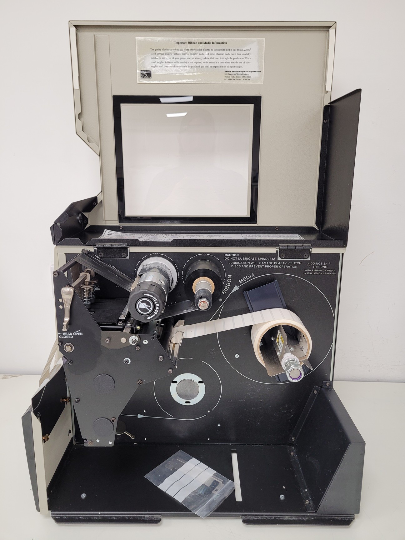 Image of Zebra Model 110 XiIII Plus Thermal Label Printer Lab