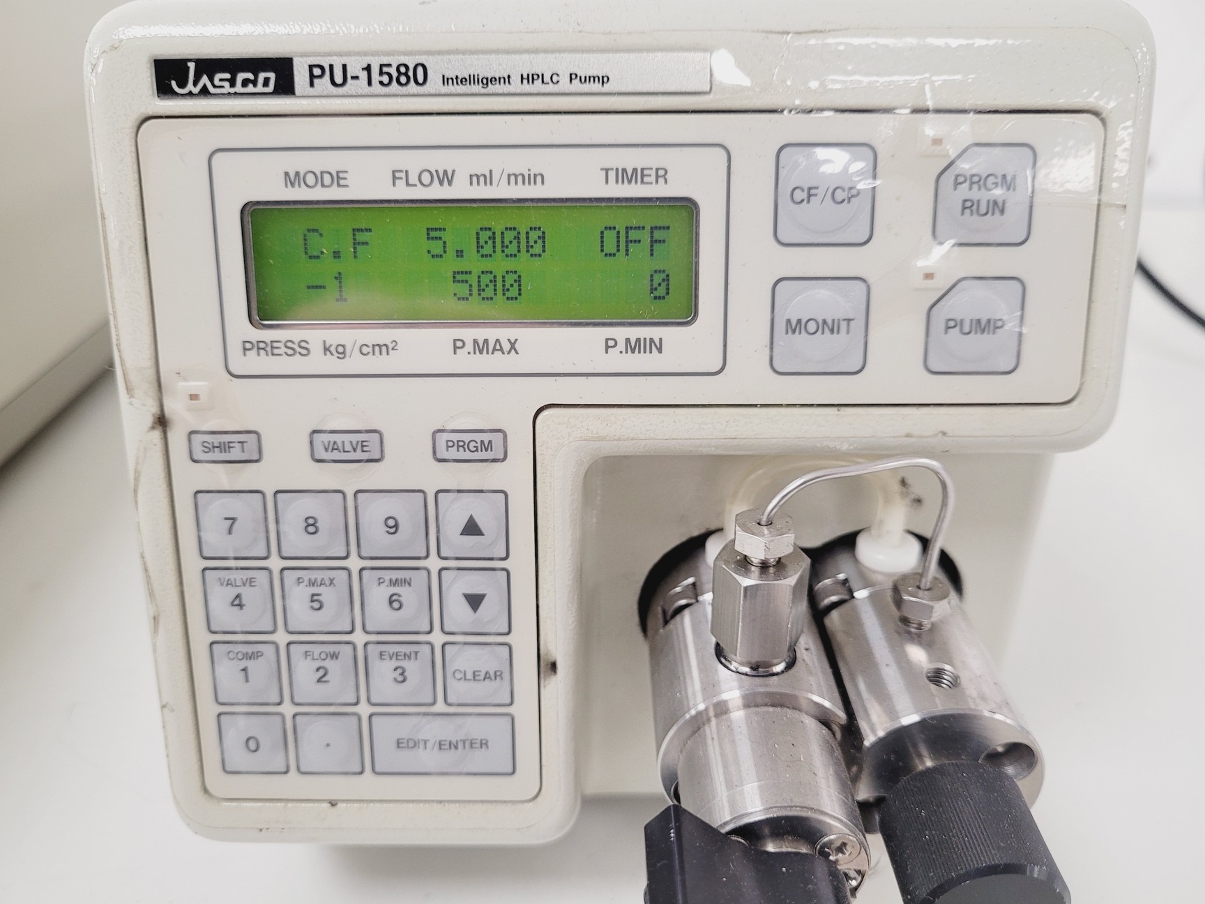 Image of Jasco PU-1580 Intelligent HPLC Pump And TP Cell Unit Lab