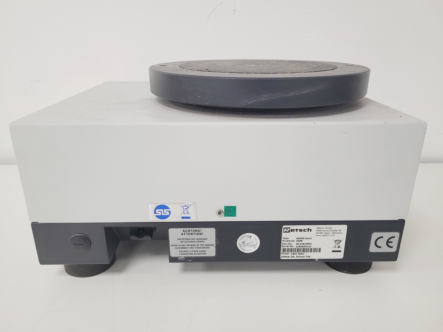 Image of Retsch AS 200 Vibratory Sieve Shaker Lab Spares/Repairs