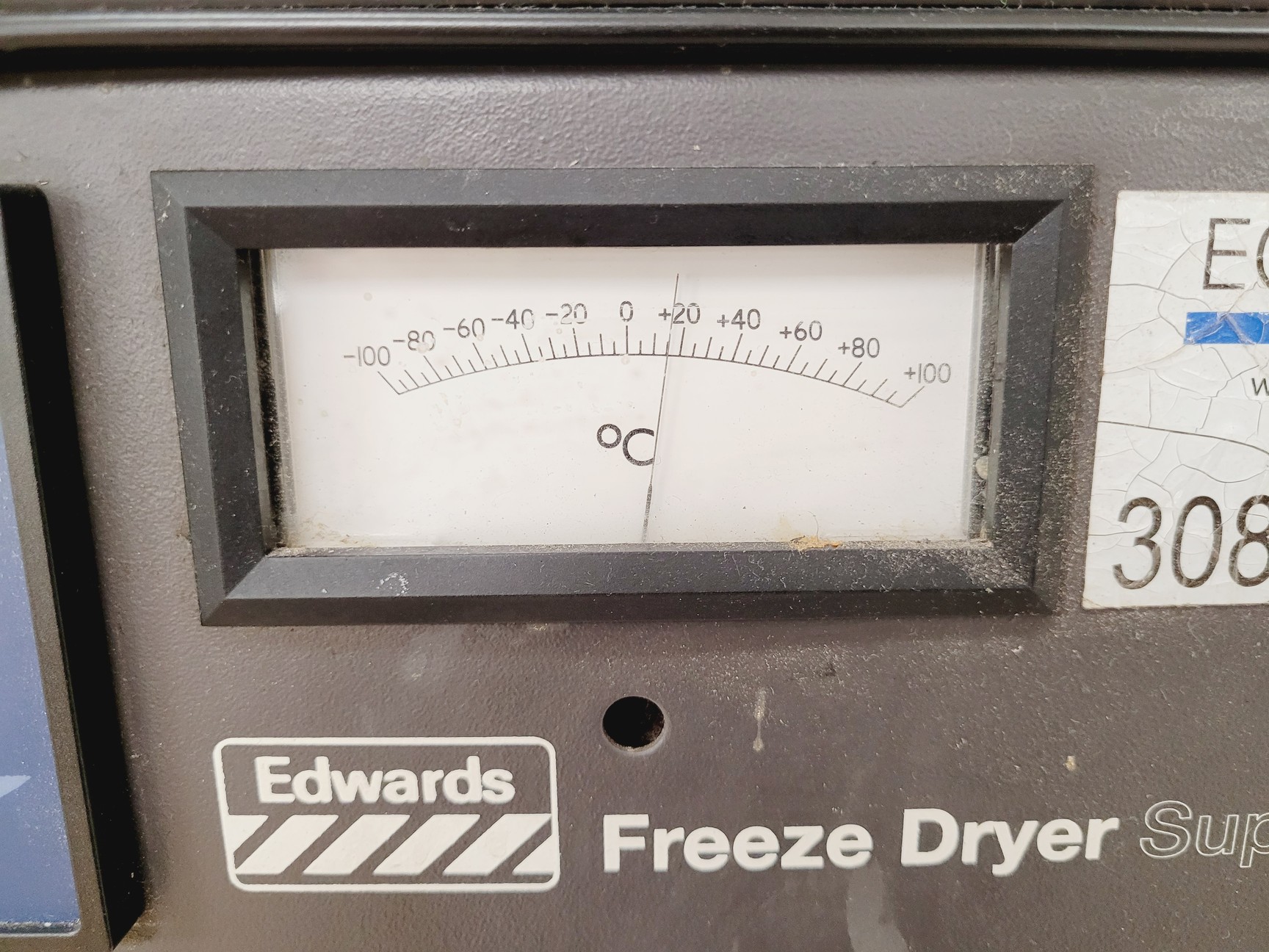 Image of Edwards Refrigerated Chamber & Freeze Dryer Super Modulyo Lab Faulty