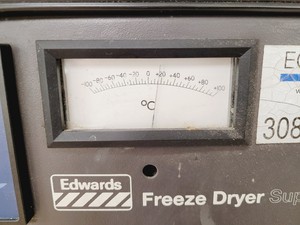 Thumbnail image of Edwards Refrigerated Chamber & Freeze Dryer Super Modulyo Lab Faulty