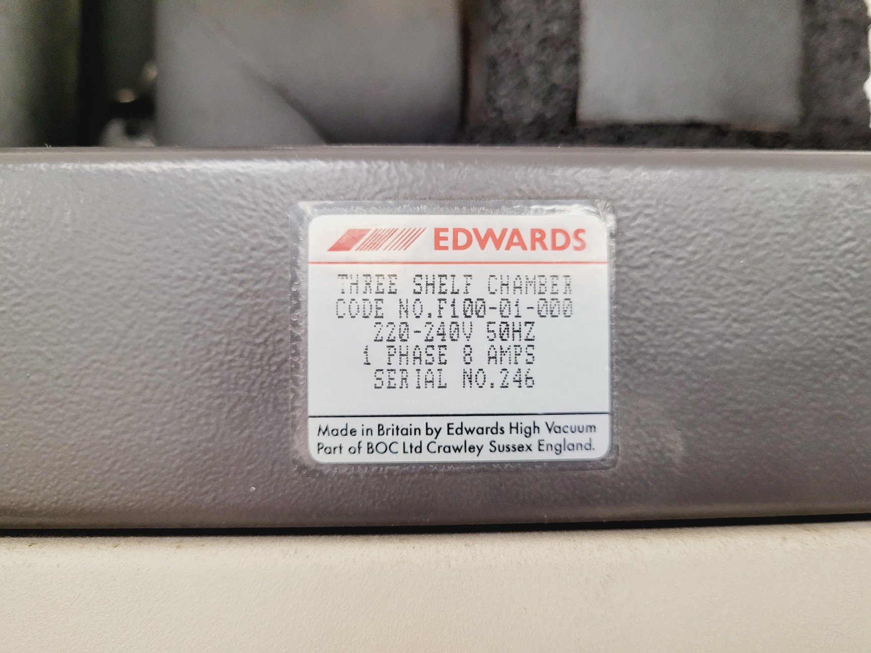 Image of Edwards Refrigerated Chamber & Freeze Dryer Super Modulyo Lab Faulty