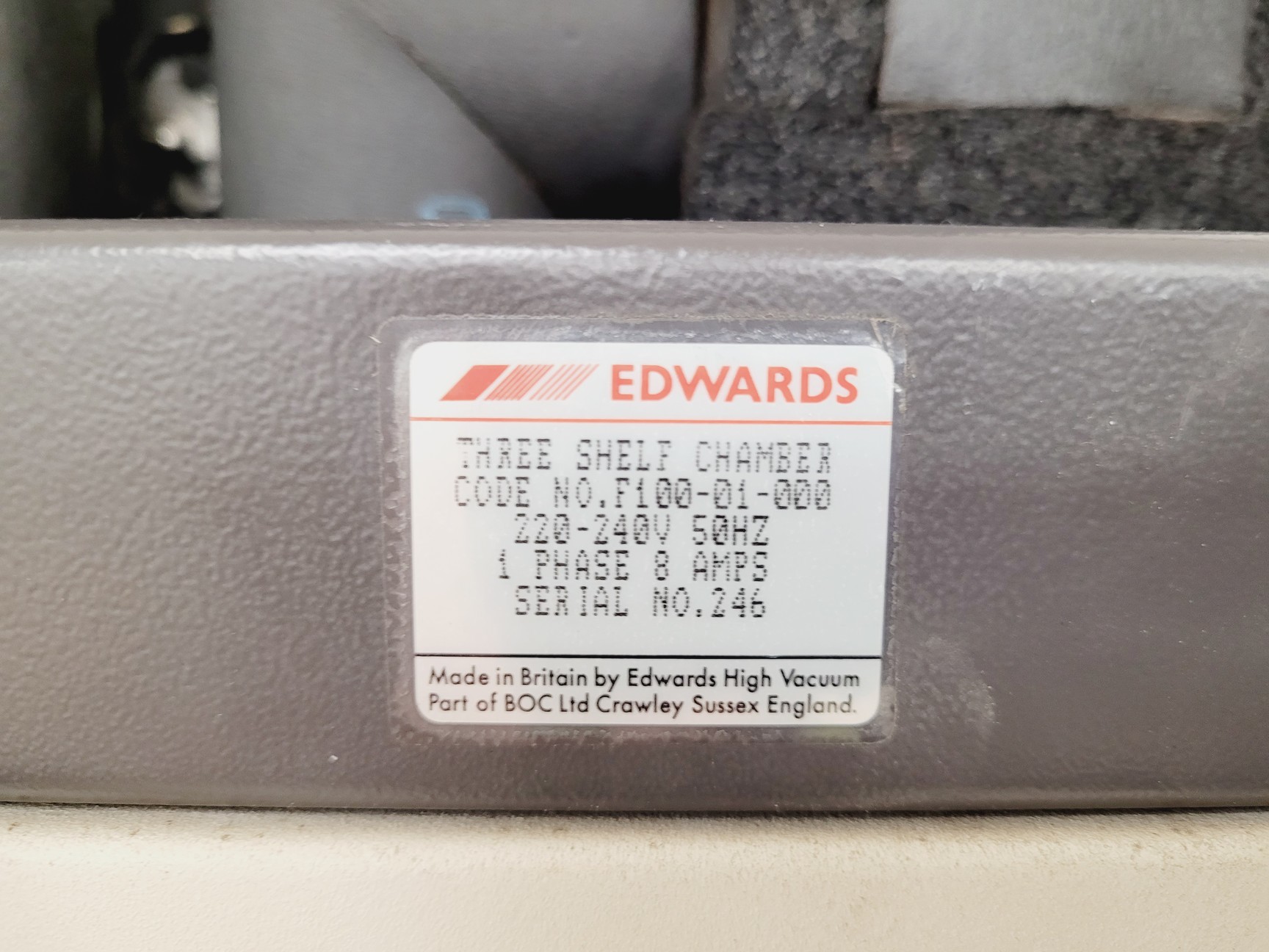 Image of Edwards Refrigerated Chamber & Freeze Dryer Super Modulyo Lab Faulty