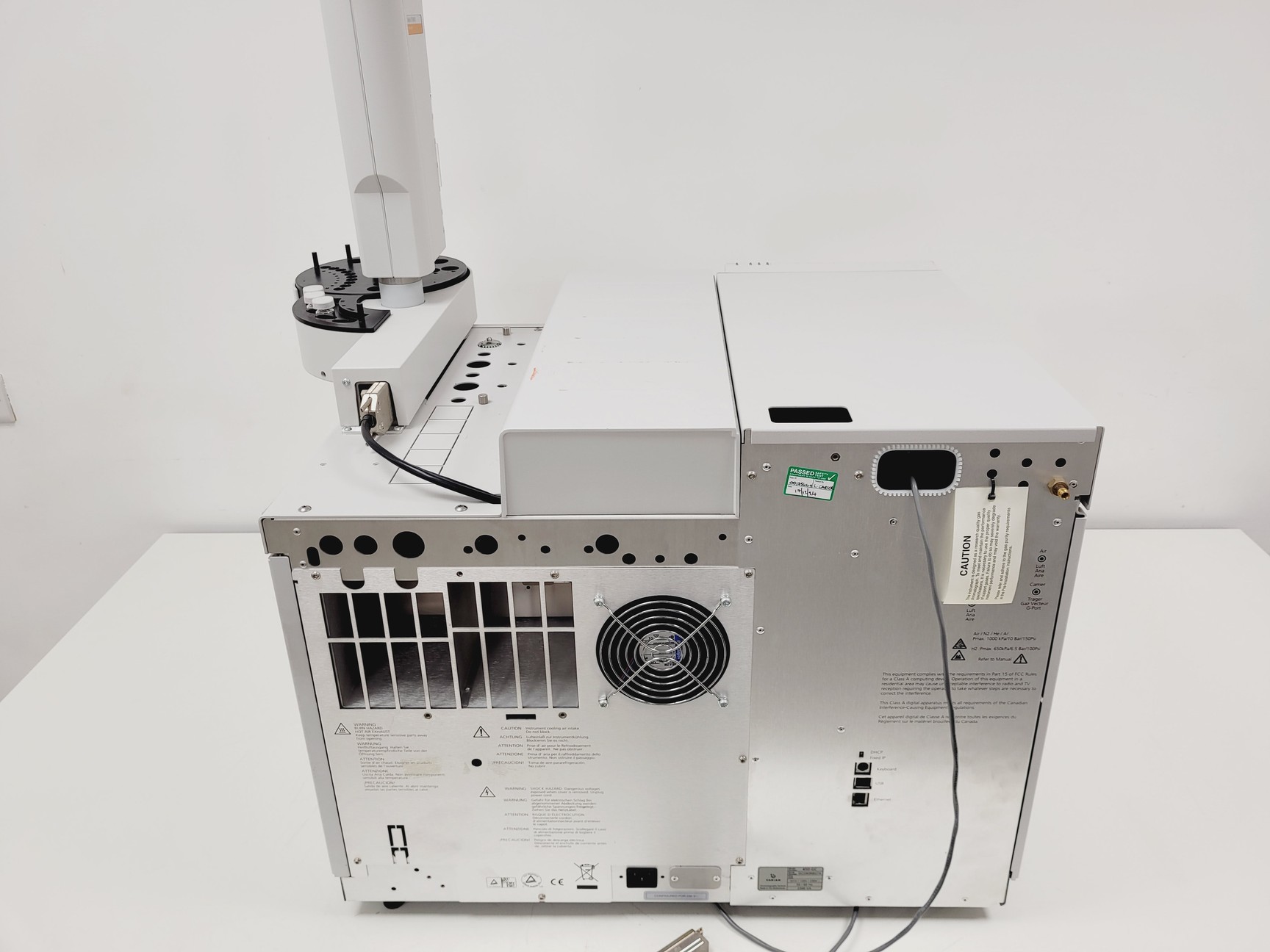 Image of Varian 450-GC GC-MS System w/ 300-MS SQ Mass Spectrometer & CP 8410 Autosampler