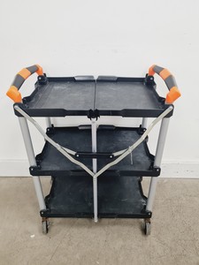 Image of Foldable 3 Shelf Trolley Lab