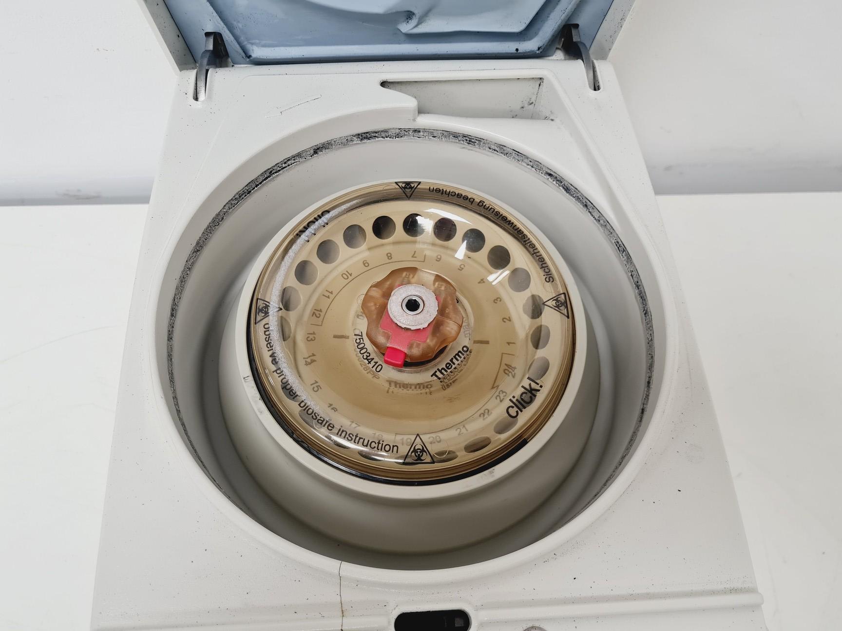 Image of Thermo Scientific Pico 17 Centrifuge w/ Fixed Angle Rotor Lab